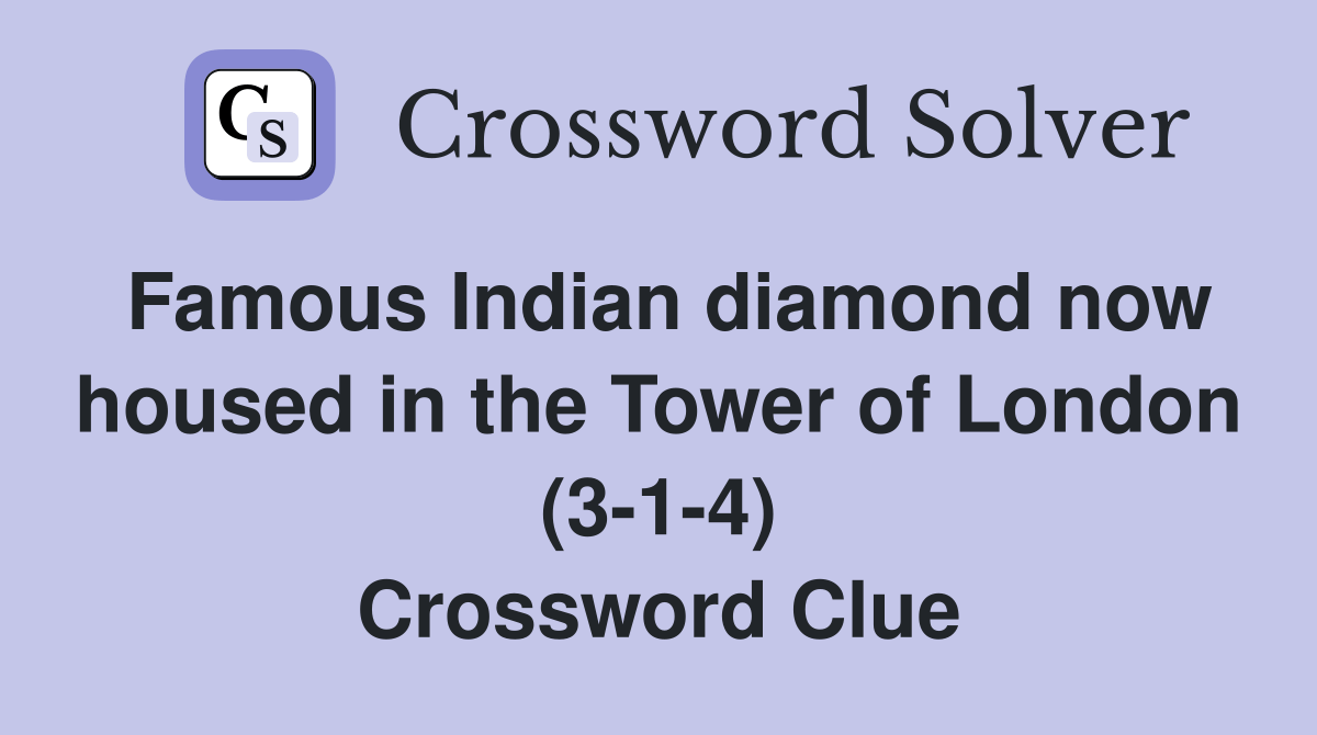 Famous Indian diamond now housed in the Tower of London (314